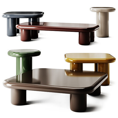 Mogg BILBAO Coffee Table 3D model