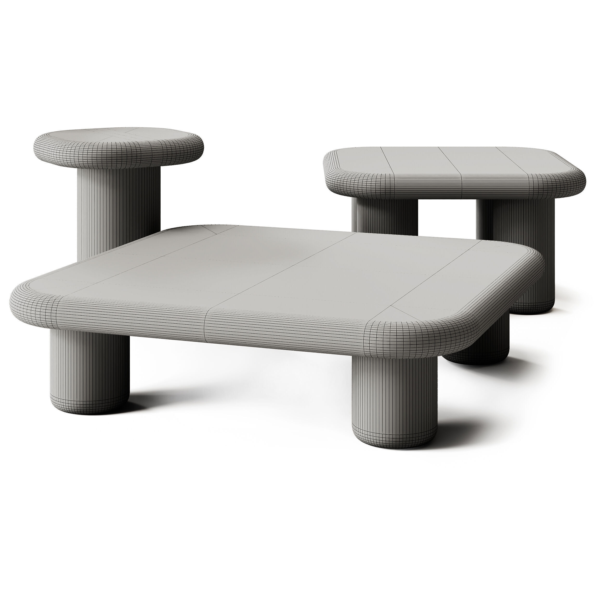 Mogg BILBAO Coffee Table 3D model_5