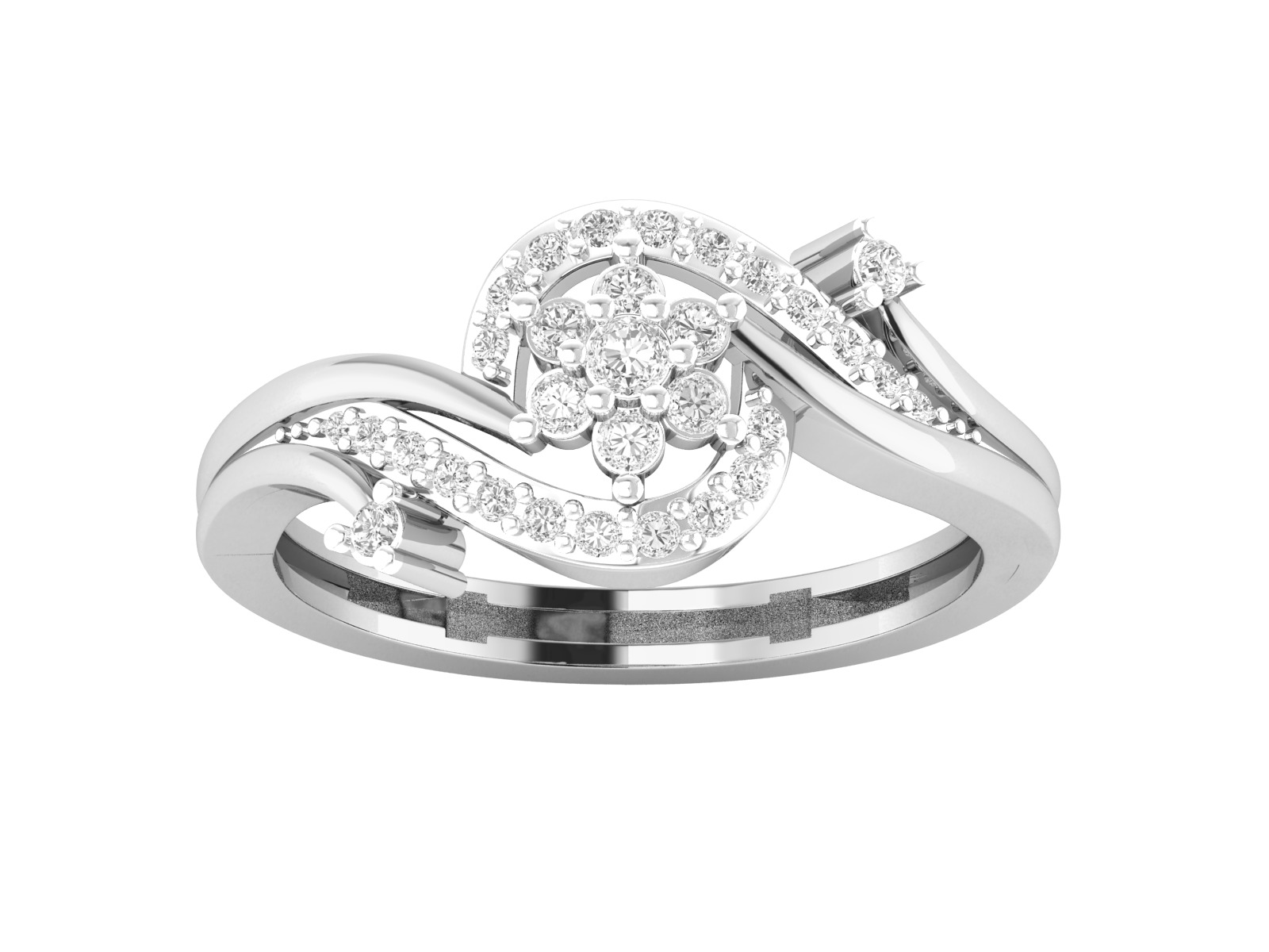 Women Ring Render 3dm STL MTL SLC JCD OBJ FBX Details 3D print model_17