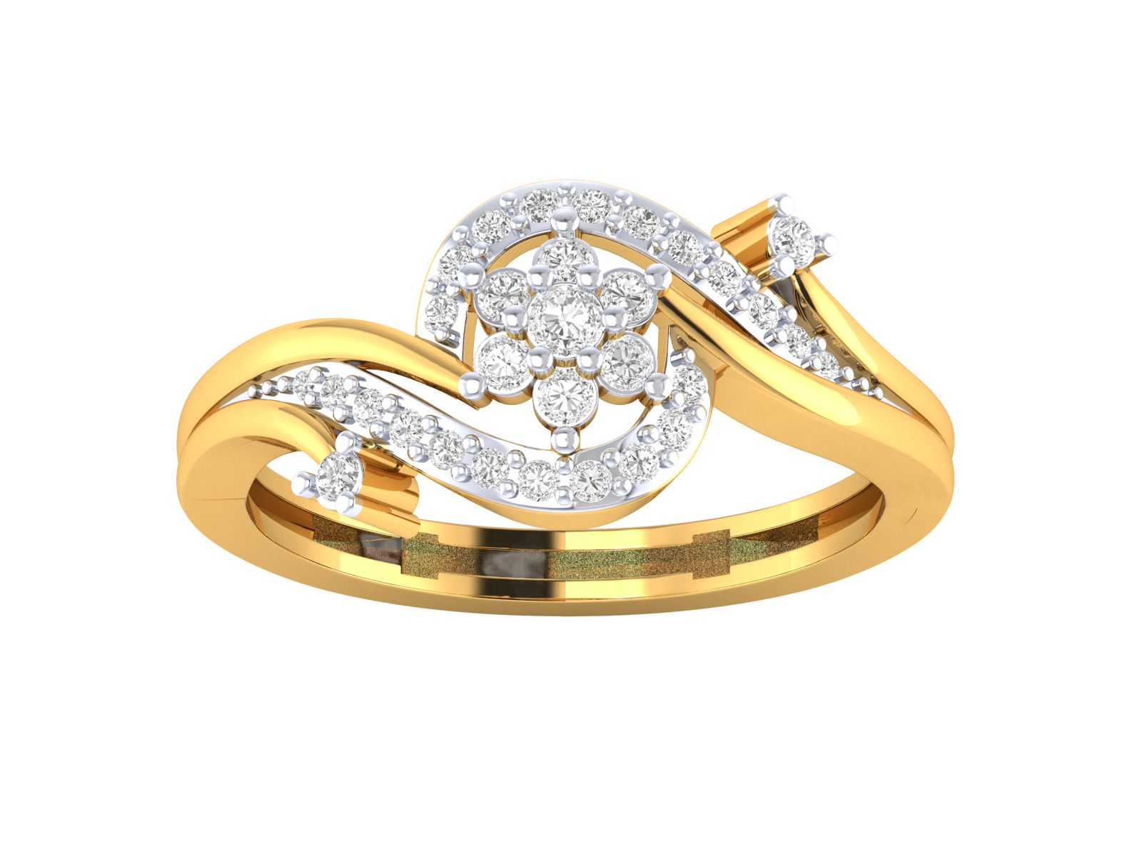 Women Ring Render 3dm STL MTL SLC JCD OBJ FBX Details 3D print model_15