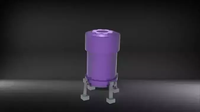 Tank for game scifi 3D print model