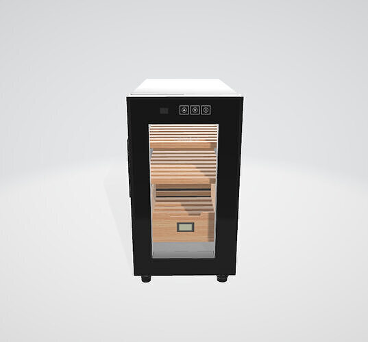 NEEDONE 48L Humidor Cooler 3D model