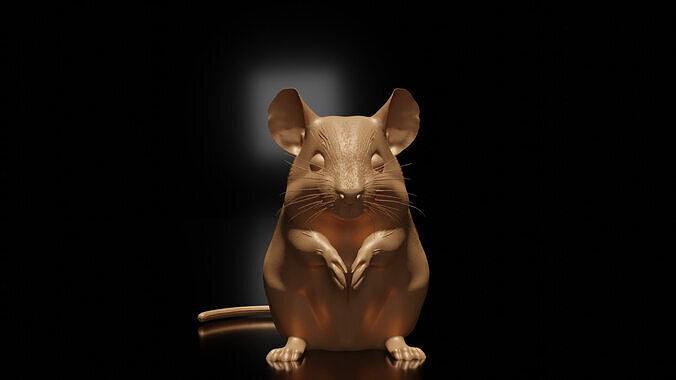 Rat 3d model 3D print model