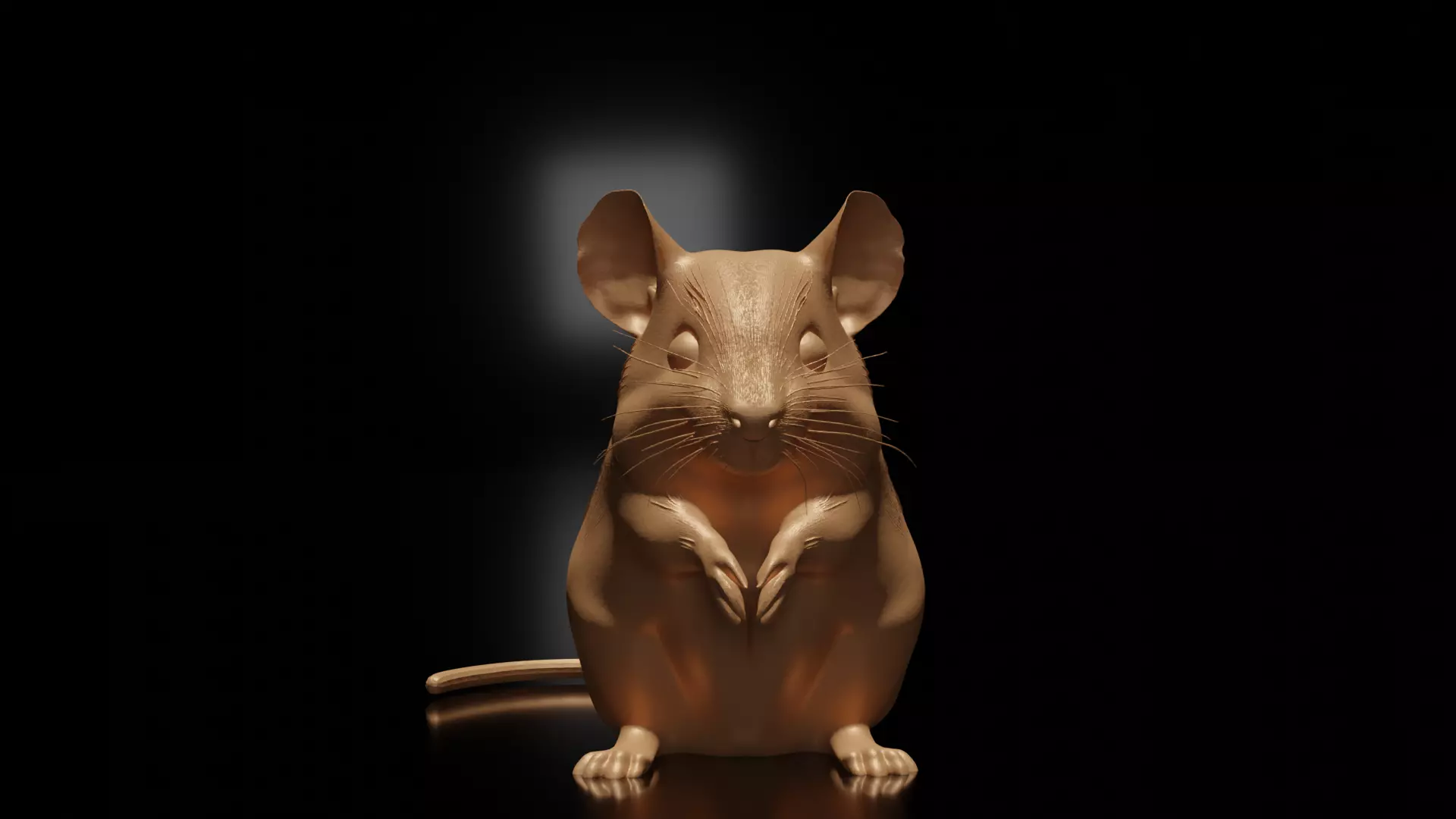 Rat 3d model 3D print model_0