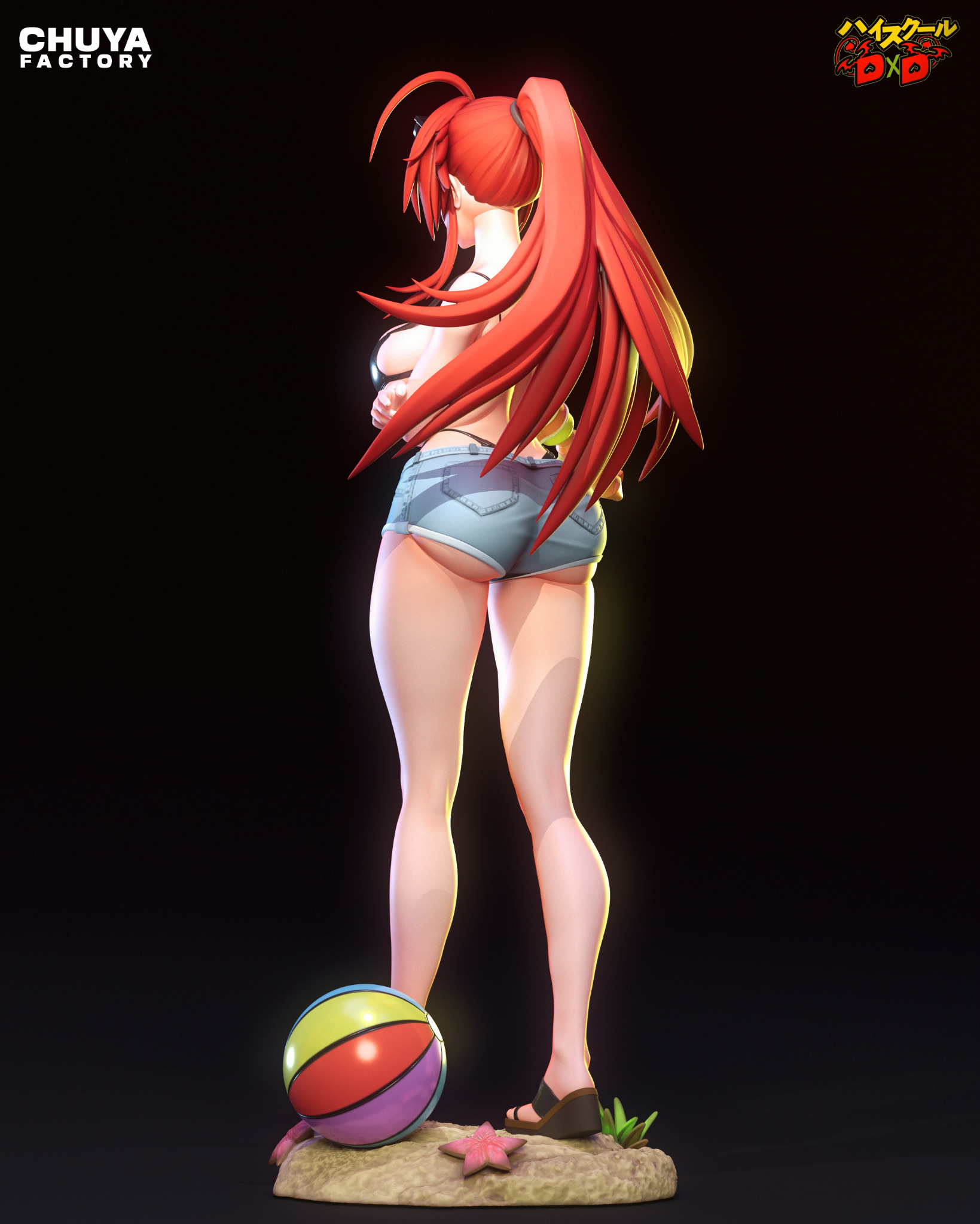 Rias Gremory 3D print model_3