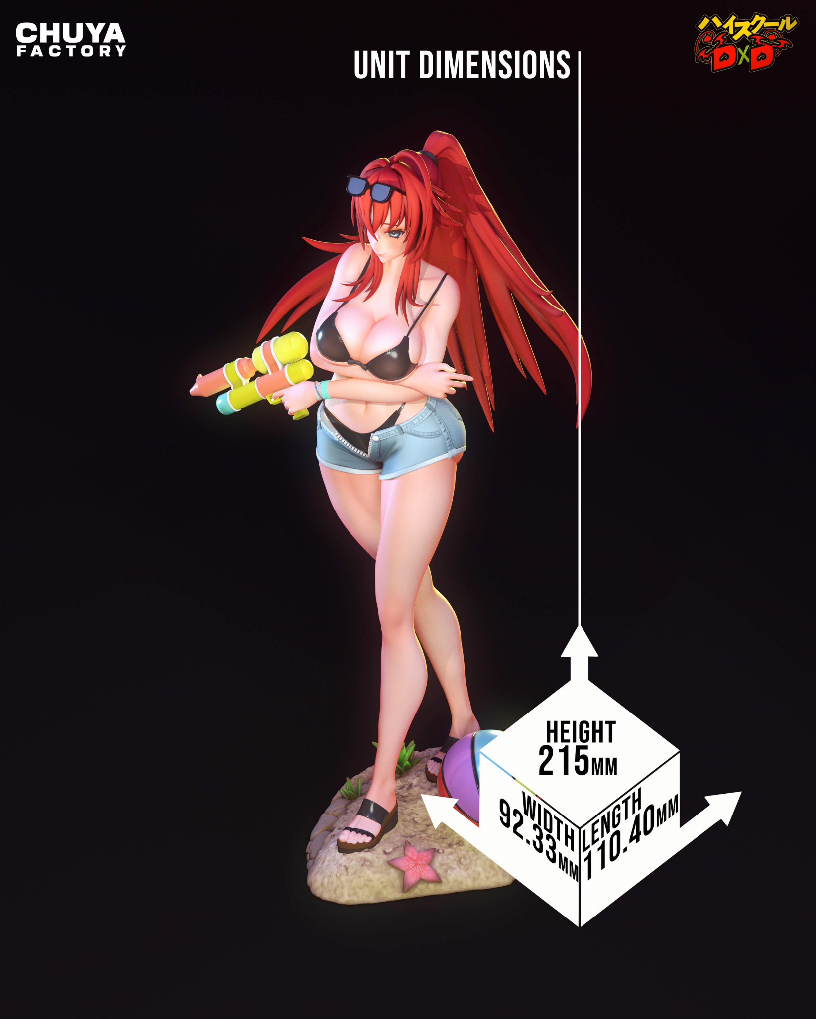 Rias Gremory 3D print model_18