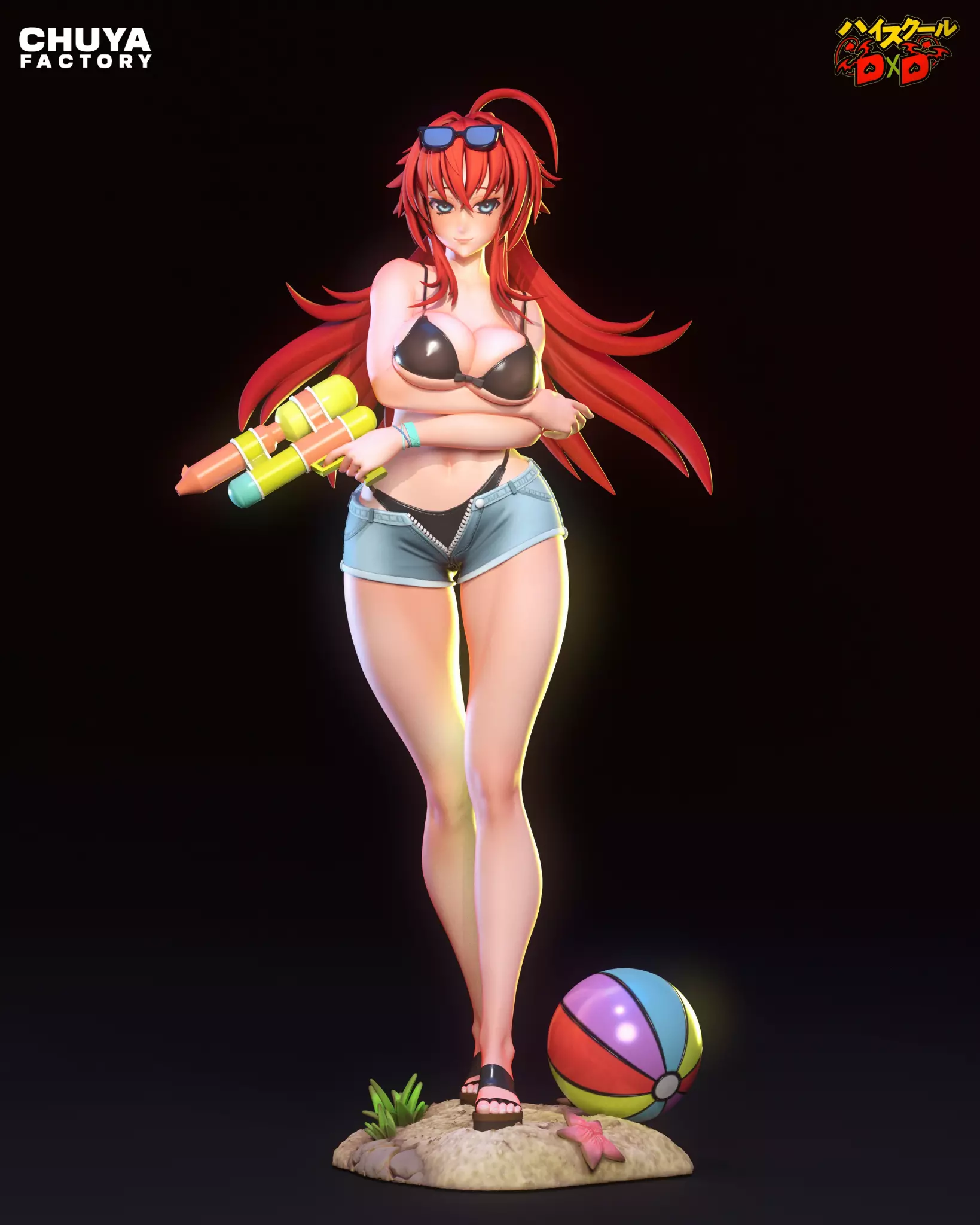Rias Gremory 3D print model_0