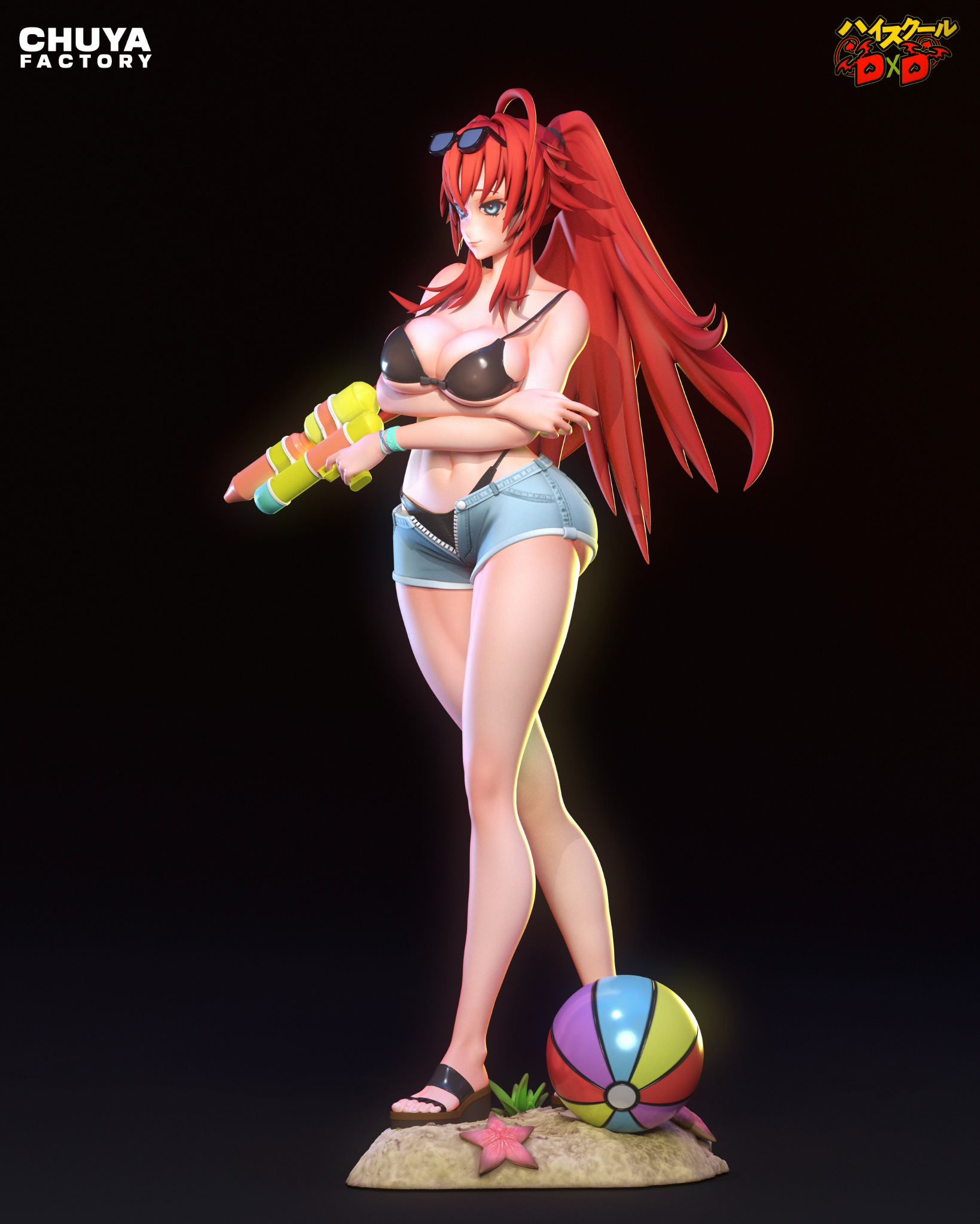 Rias Gremory 3D print model_1