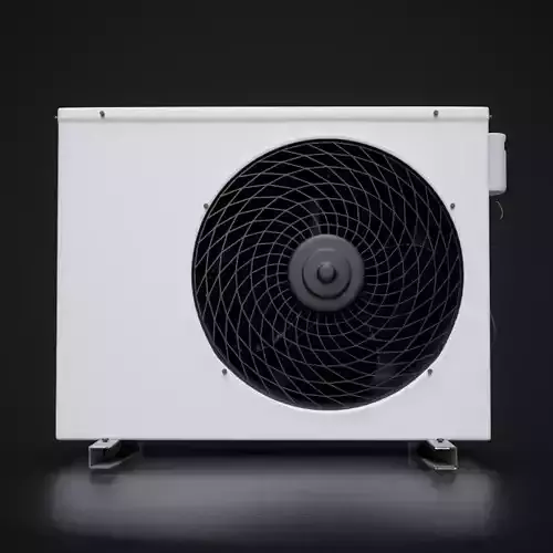 Realistic AC Unit 3D Low-poly 3D model