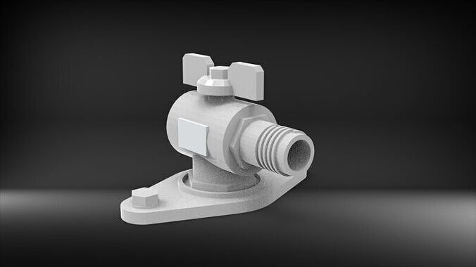 Valve 3  3D print model