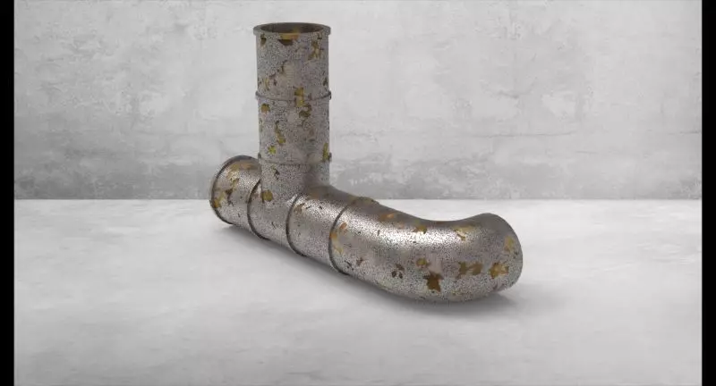 branch pipe 3D print model