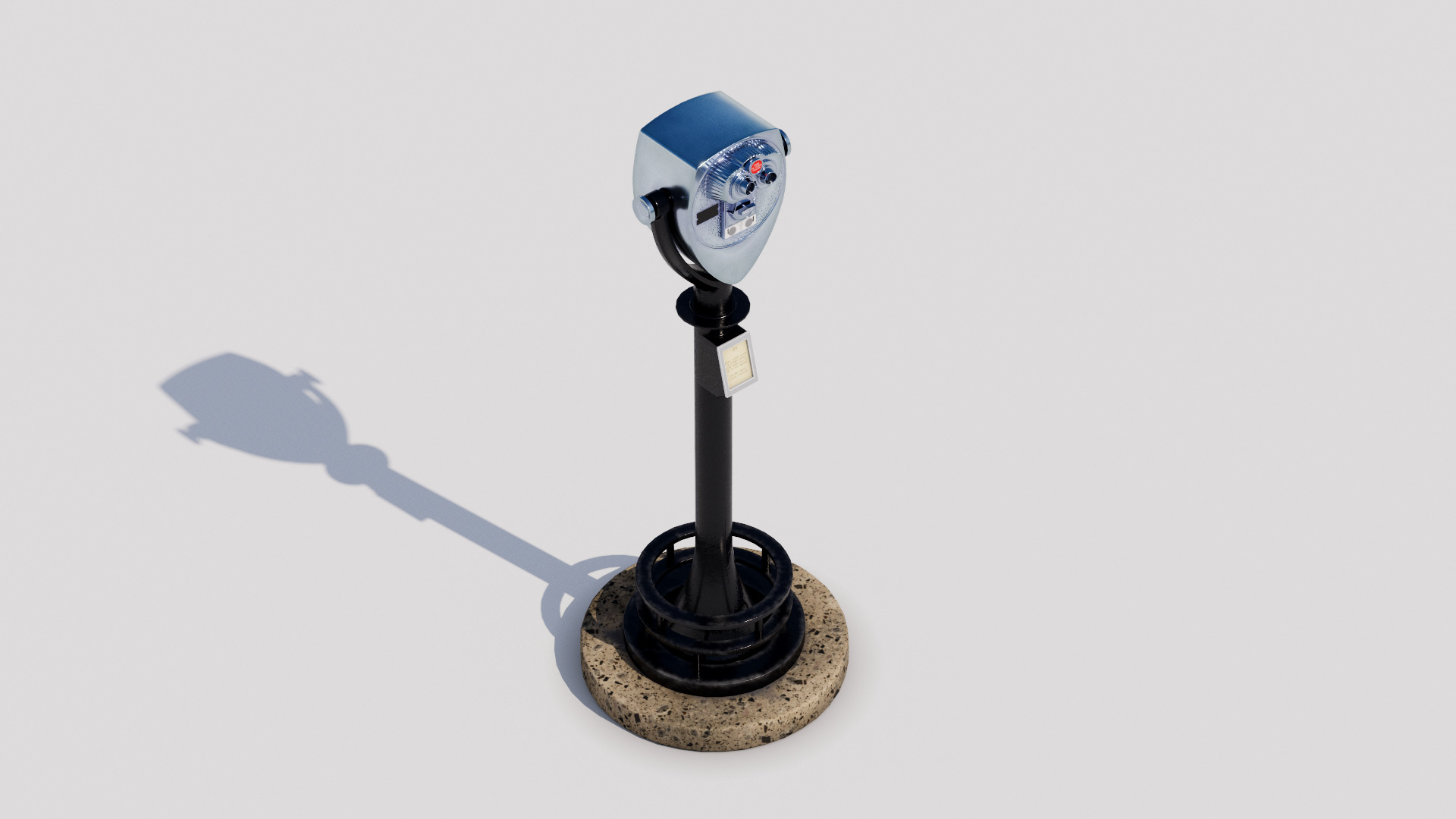 Tower Viewer Low-poly 3D model_7