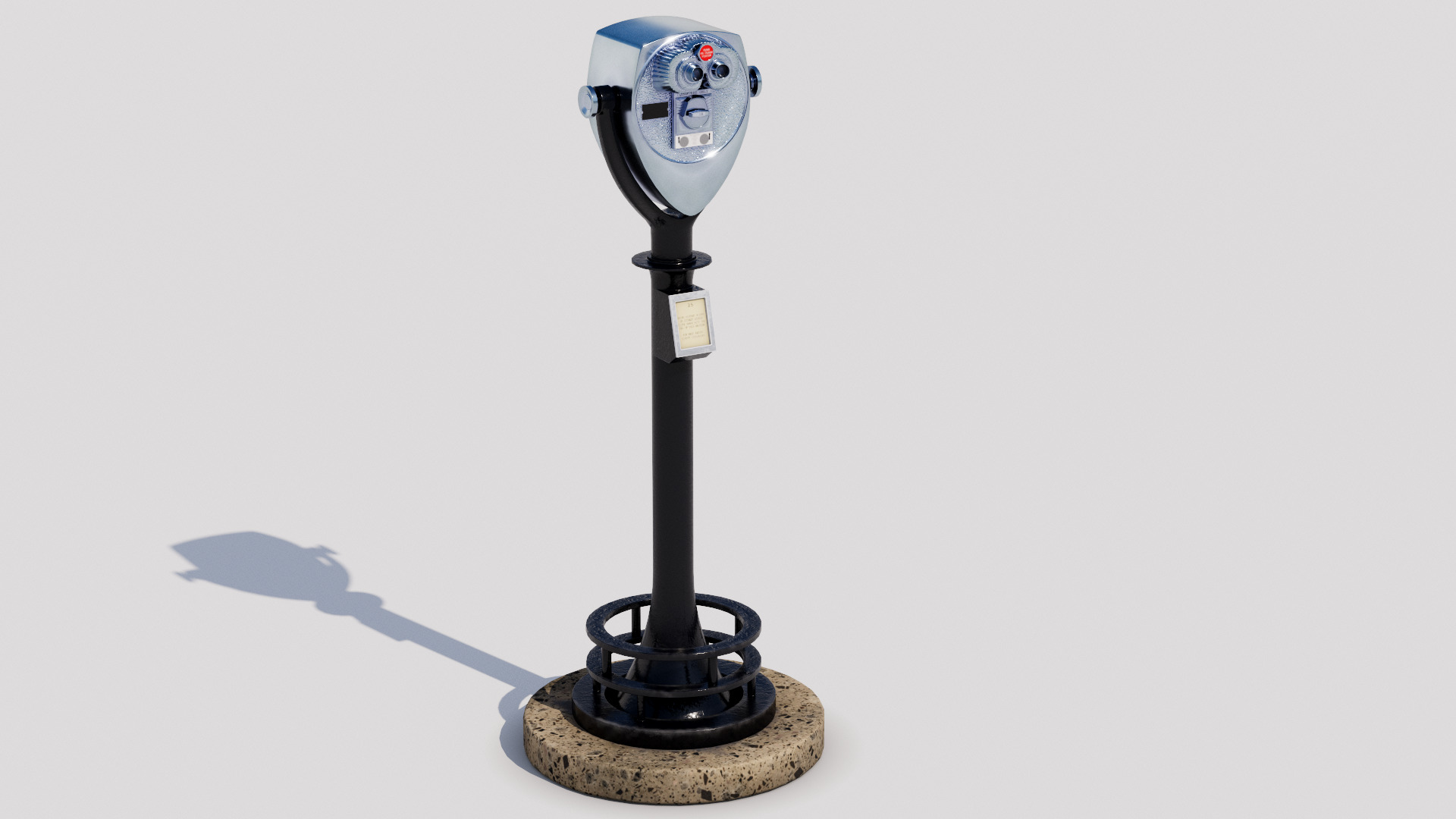 Tower Viewer Low-poly 3D model_5