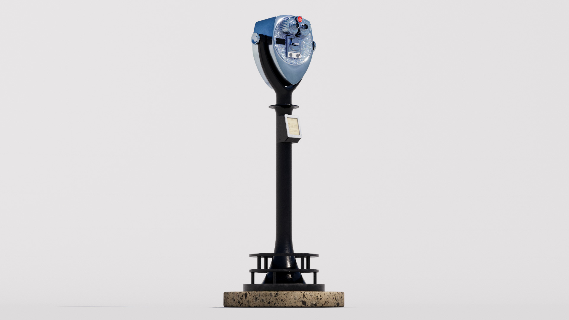 Tower Viewer Low-poly 3D model_4