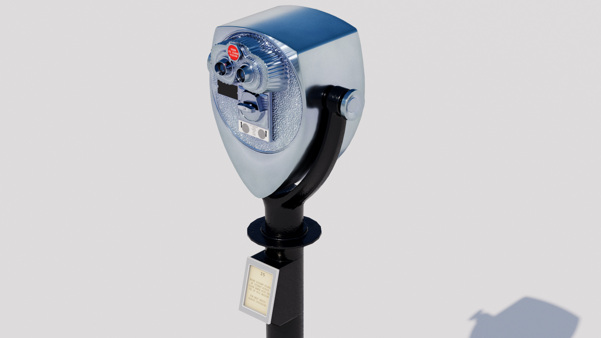 Tower Viewer Low-poly 3D model_3