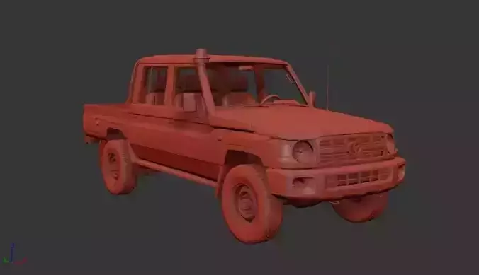 Toyota Land Cruiser Mk5 J79 DoubleCab Pickup 2012