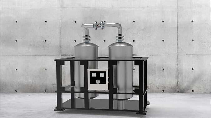 Chemical tanks 3D print model