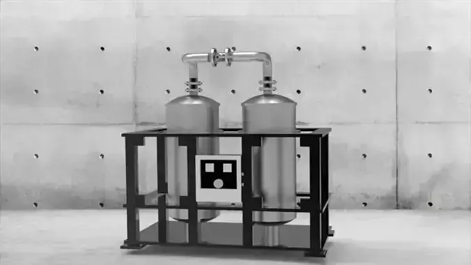 Chemical tanks 3D print model