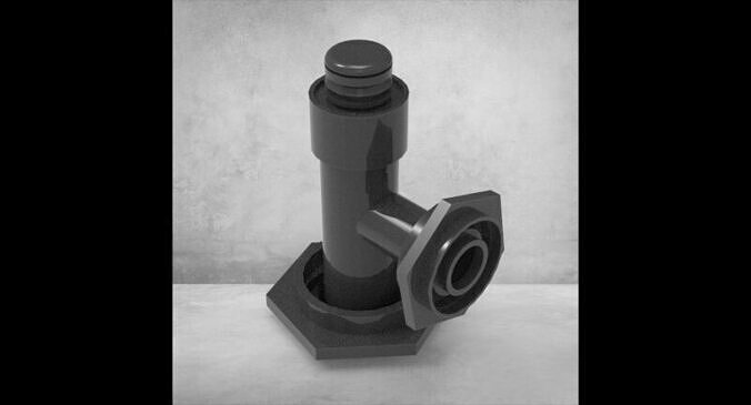 Tee pipe 2 3D print model