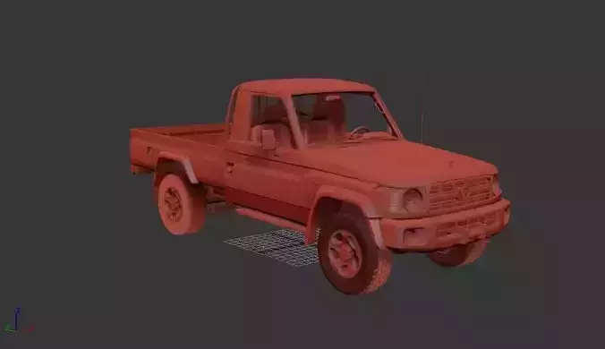 Toyota Land Cruiser Mk5 J79 SingleCab Pickup 2007