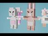 Pixel Farm Animals  Low-poly 3D model_1