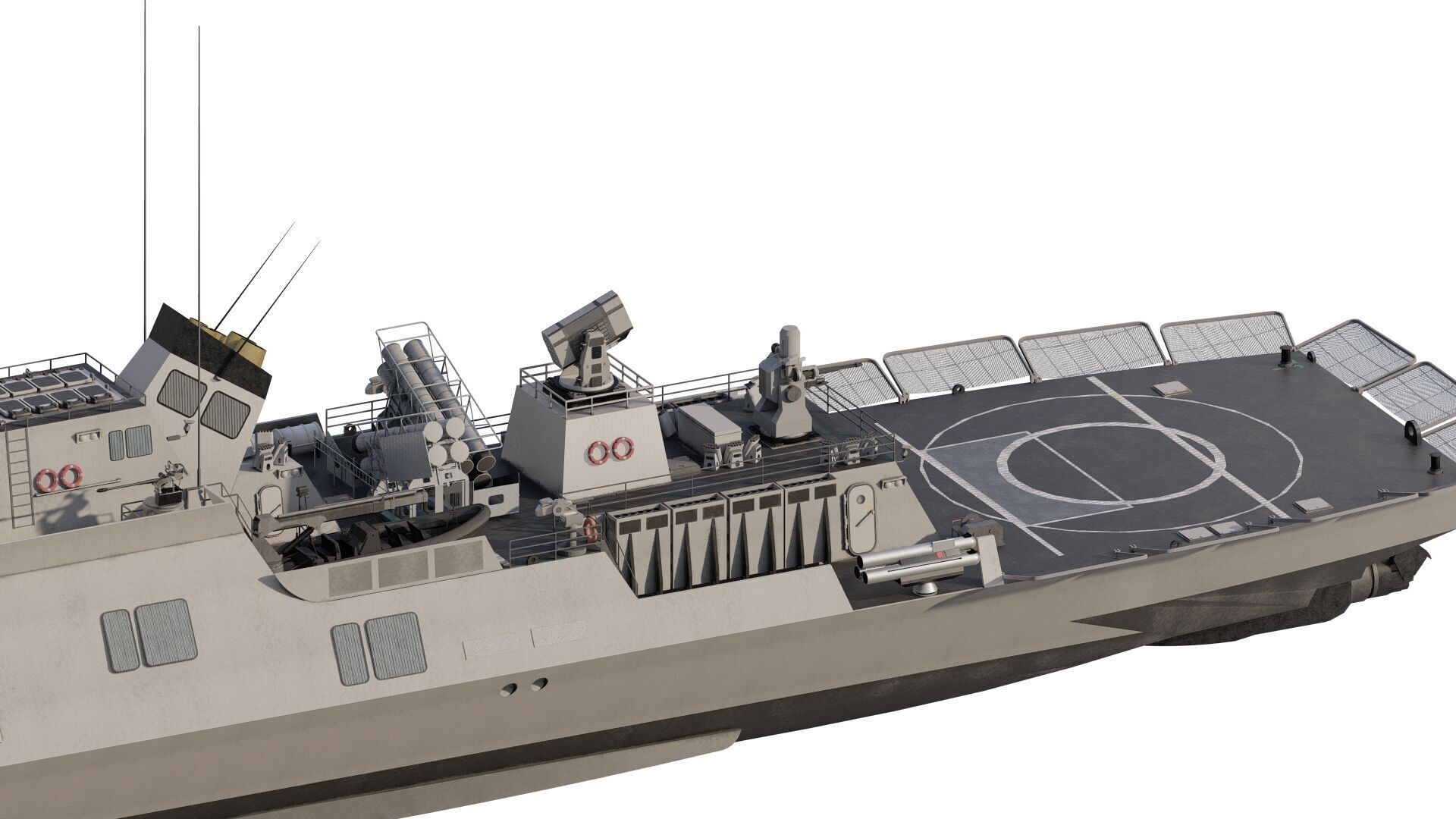 MULTIROLE COMBAT CORVETTE 3D model_6