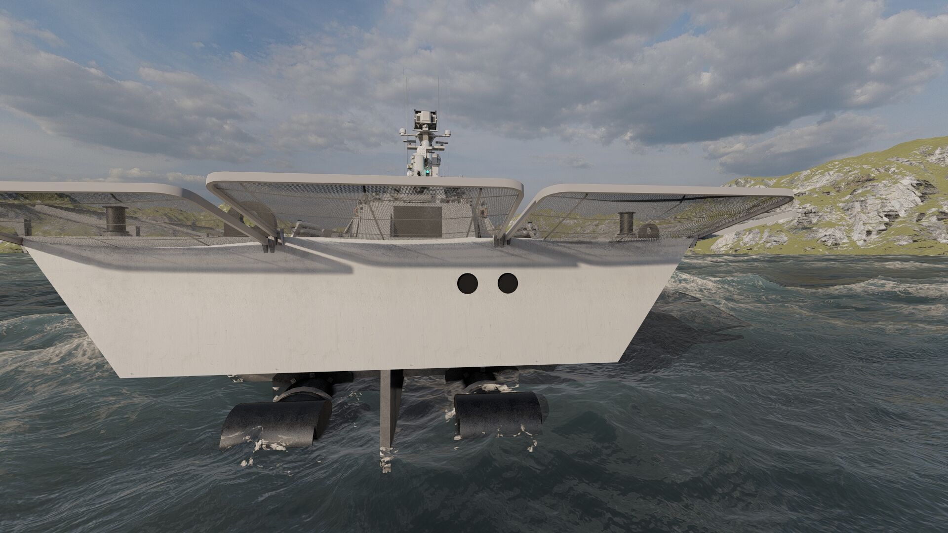 MULTIROLE COMBAT CORVETTE 3D model_27