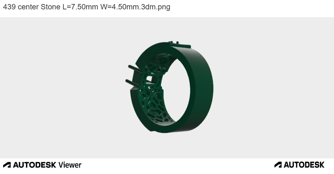 Lattice Halo Ring 3D print model_3