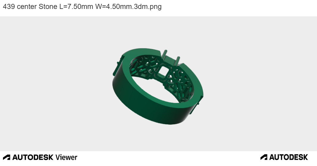 Lattice Halo Ring 3D print model_5