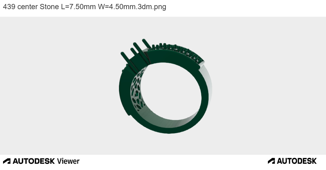 Lattice Halo Ring 3D print model_2