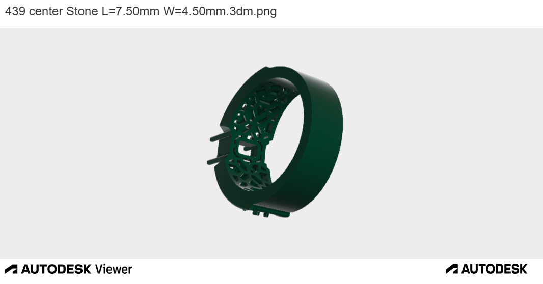 Lattice Halo Ring 3D print model_4