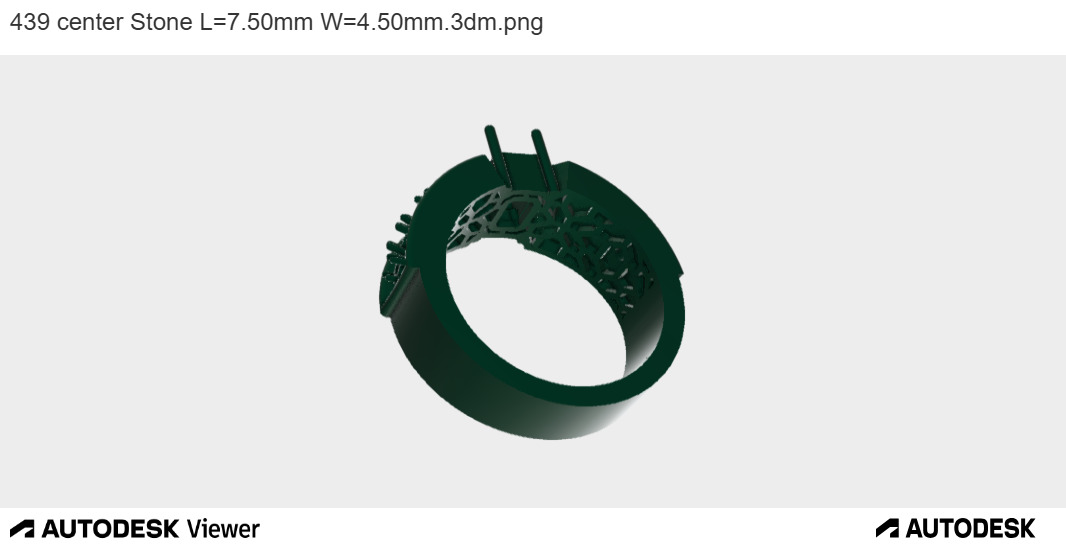 Lattice Halo Ring 3D print model_1