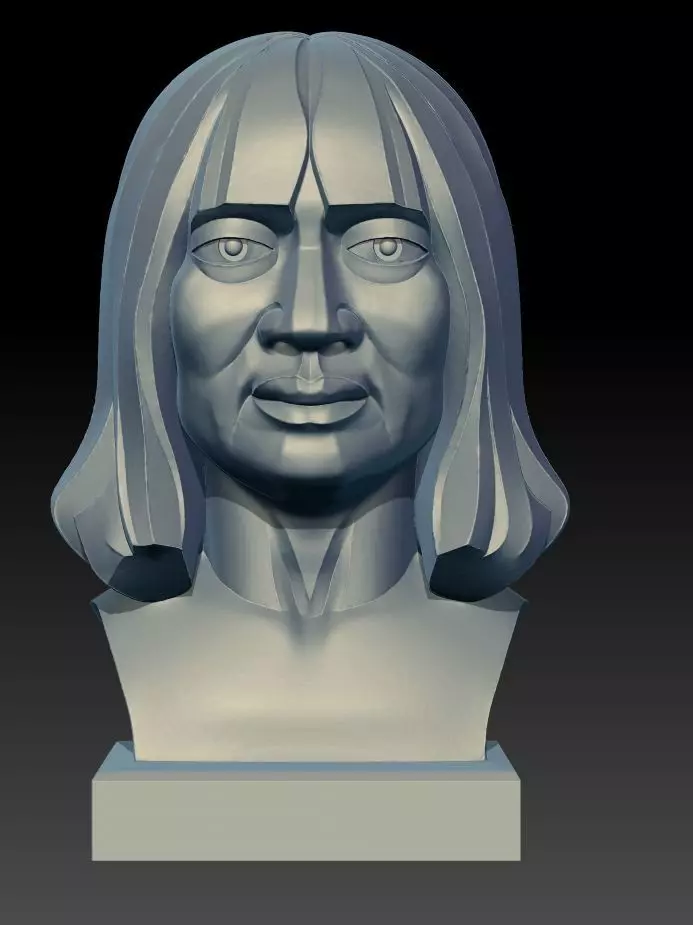 Hong ty Jiao Moumou 3D print model