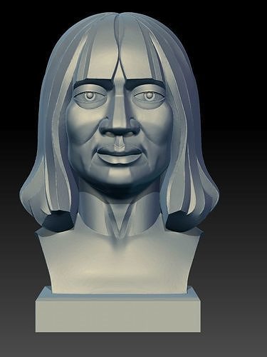 Hong ty Jiao Moumou  3D print model