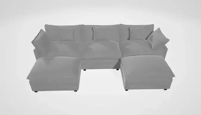  U Shaped Sectional Sofa