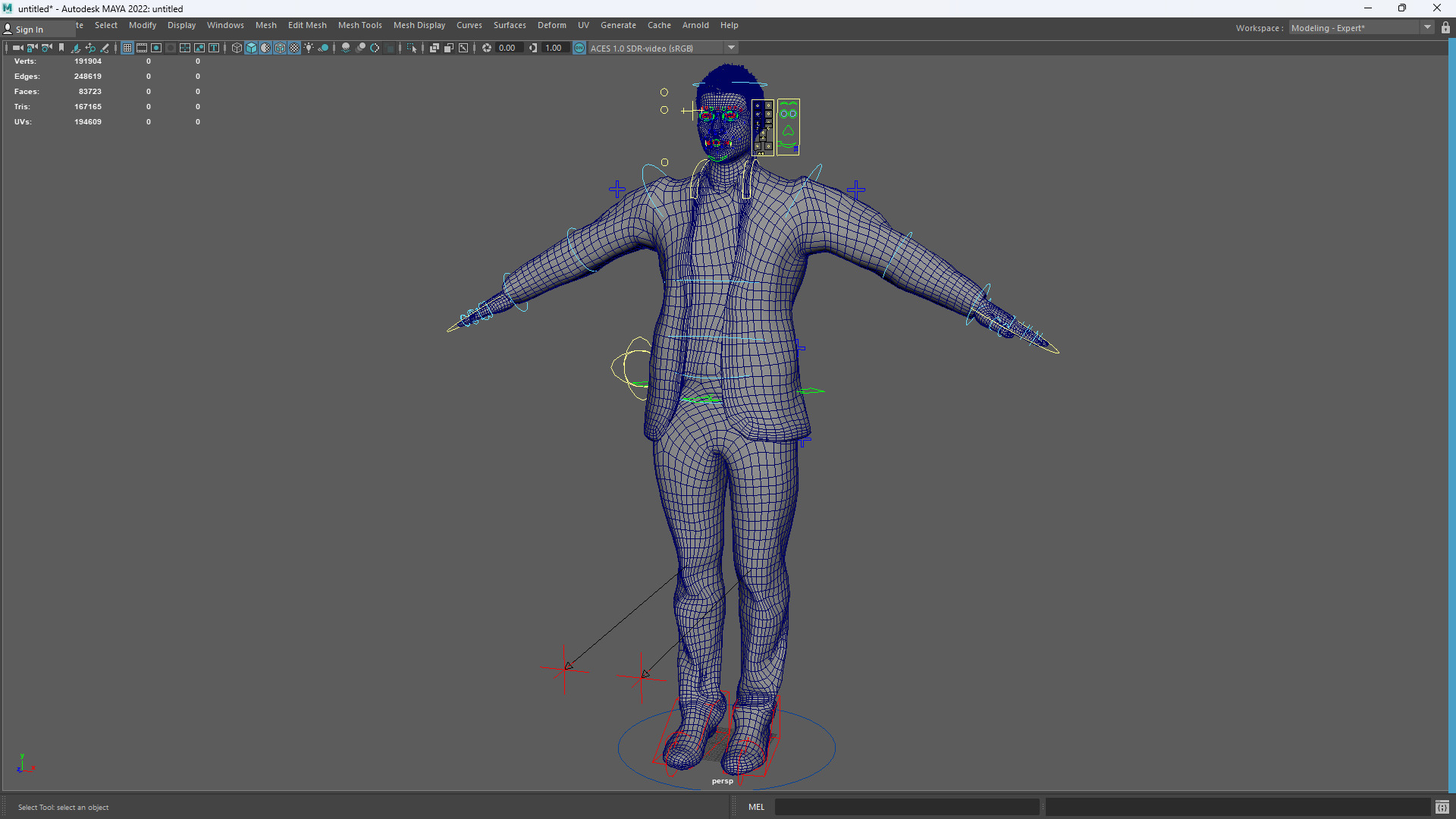 Realistic Male Businessman Suit African or asian Male Suit Low-poly 3D model_17