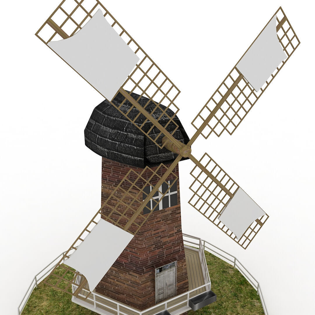 Wind Mill 3D model_7
