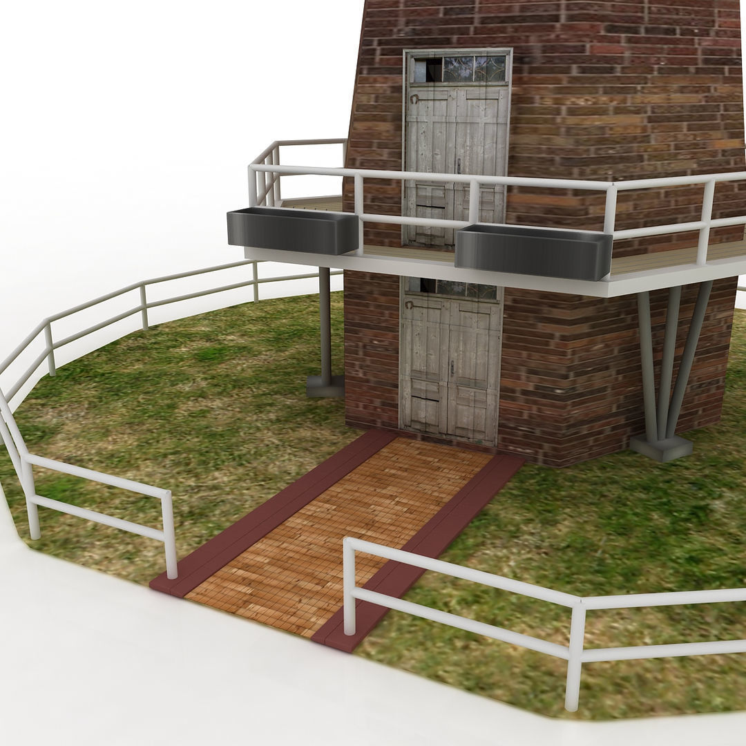 Wind Mill 3D model_6