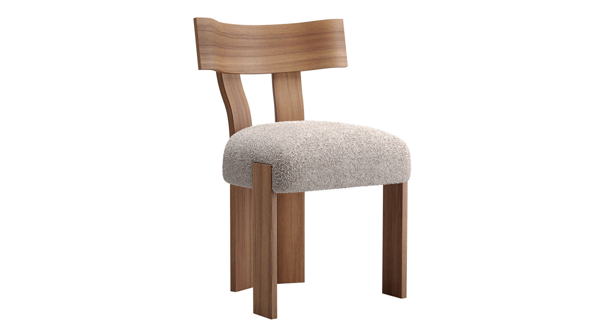 Alba Chair 3D model_1