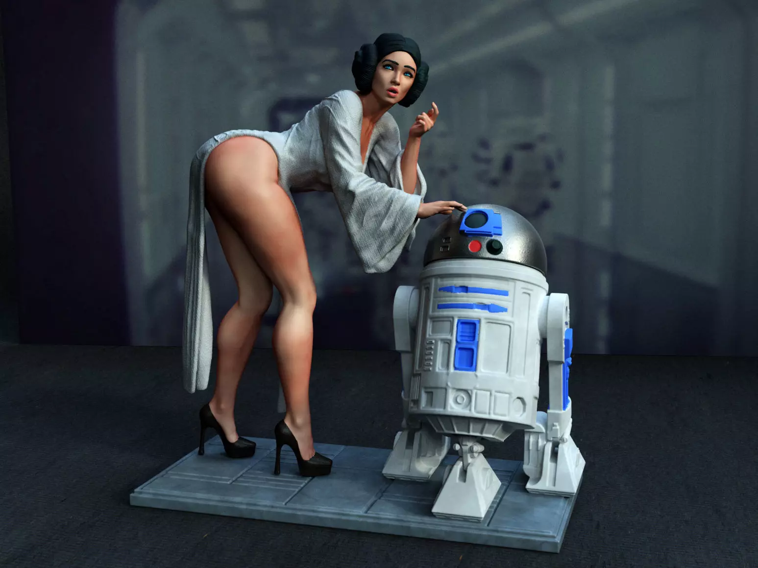 Galactic Space Princess 3D print model_0