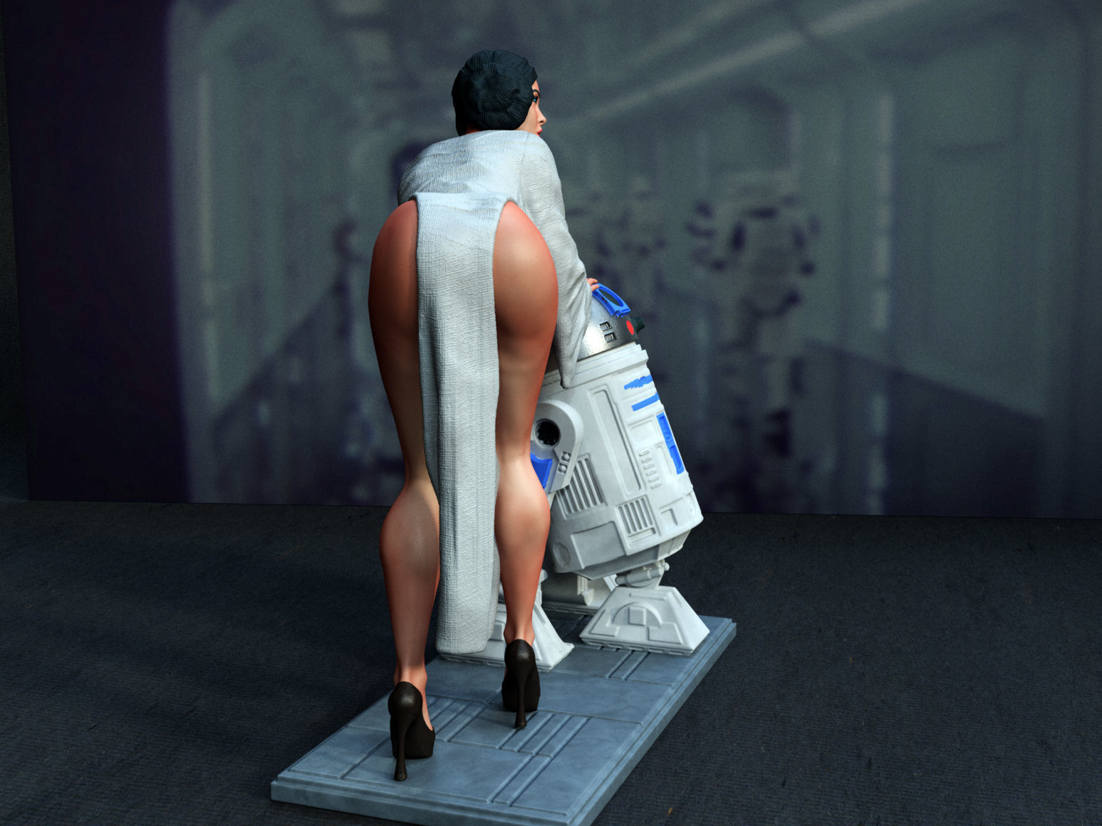 Galactic Space Princess 3D print model_1