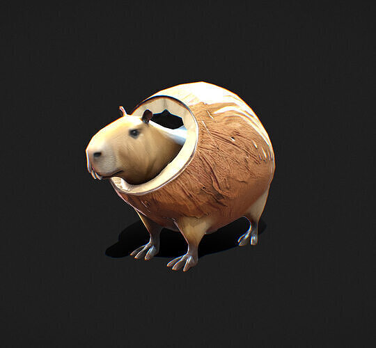 Burbaloni Luliloli 3D model Low-poly 3D model