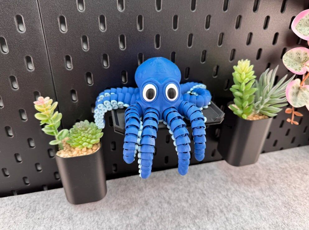 Articulated  Octopus 3D print model_5