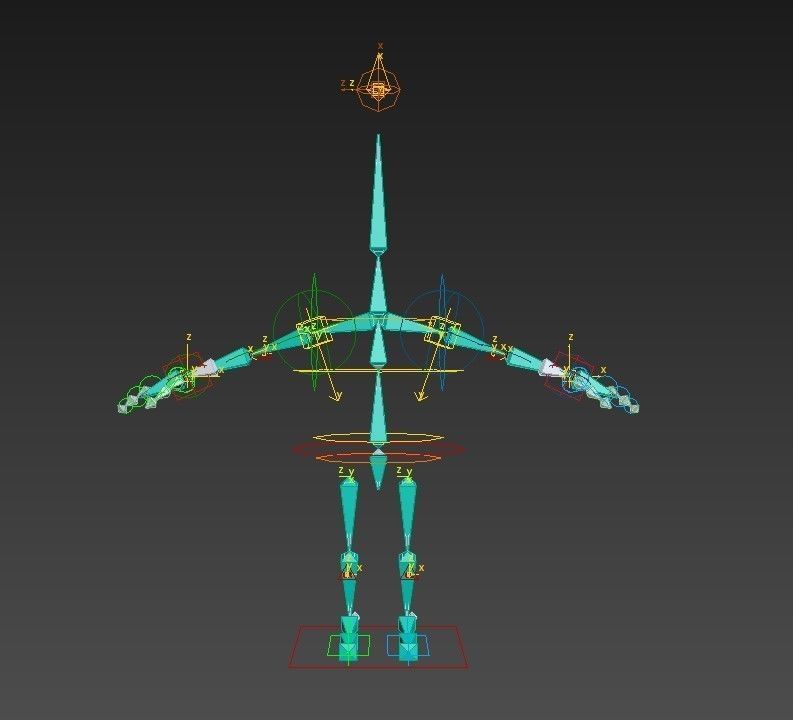 Construction Worker Low-poly 3D model_16