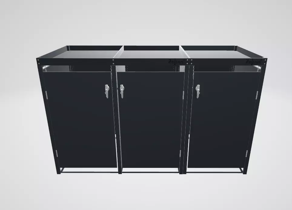 Design Wheelie Bin Shed with Planter Roof 3D model