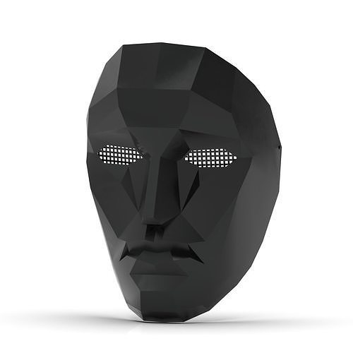 Squid Game Number 29 Mask  3D print model