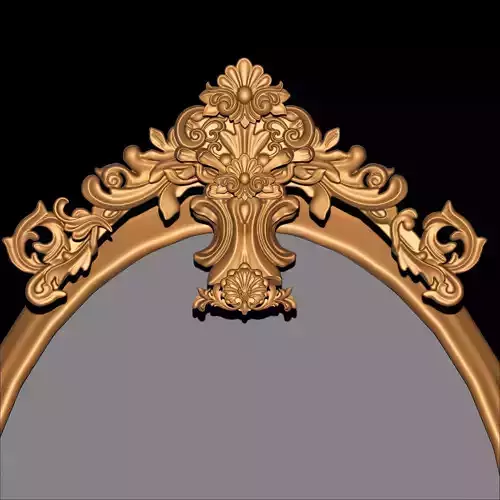 Mirror Ornament 3d Model