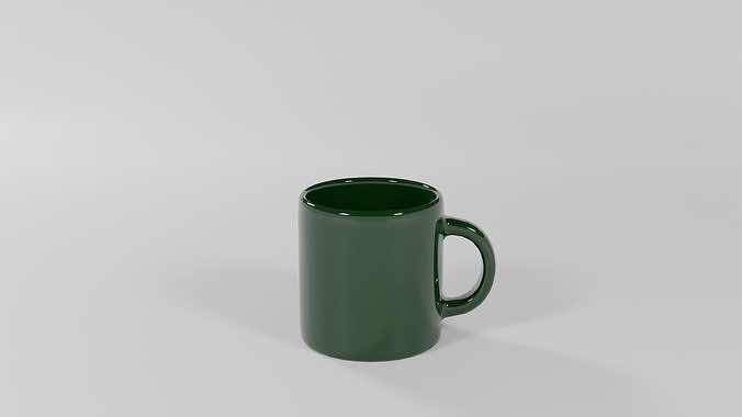 Coffee Cup 002 Low-poly 3D model