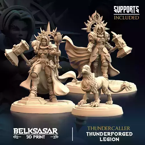 Thundercaller Nude Set x2 and Griff