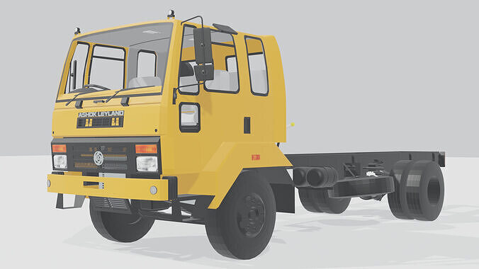 Ashok Leyland 1214 IL Truck 3D model